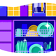 Illustration for article titled Whats The Best Way To Load A Dishwasher?